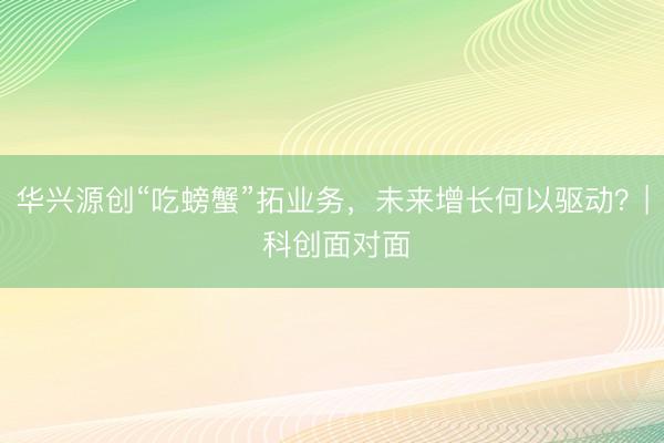 华兴源创“吃螃蟹”拓业务，未来增长何以驱动？| 科创面对面